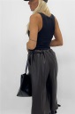 bermuda effetto pelle martellata snake